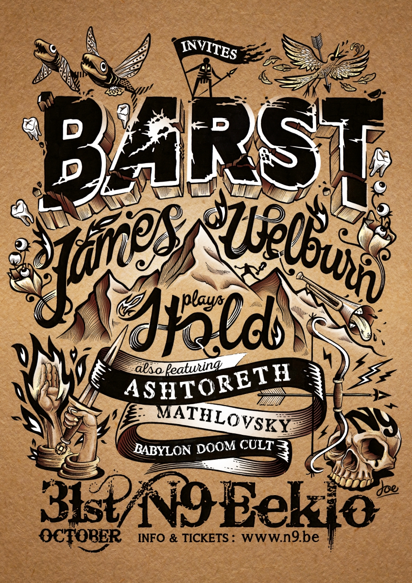 BARST invites James Welburn, ASTHORETH, Mathlovsky, Babylon Doom Cult DJ's